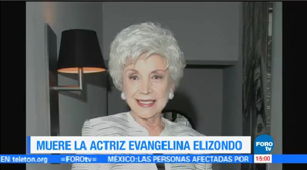 Muere Actriz Evangelina Elizondo Muere A Los 88 Años