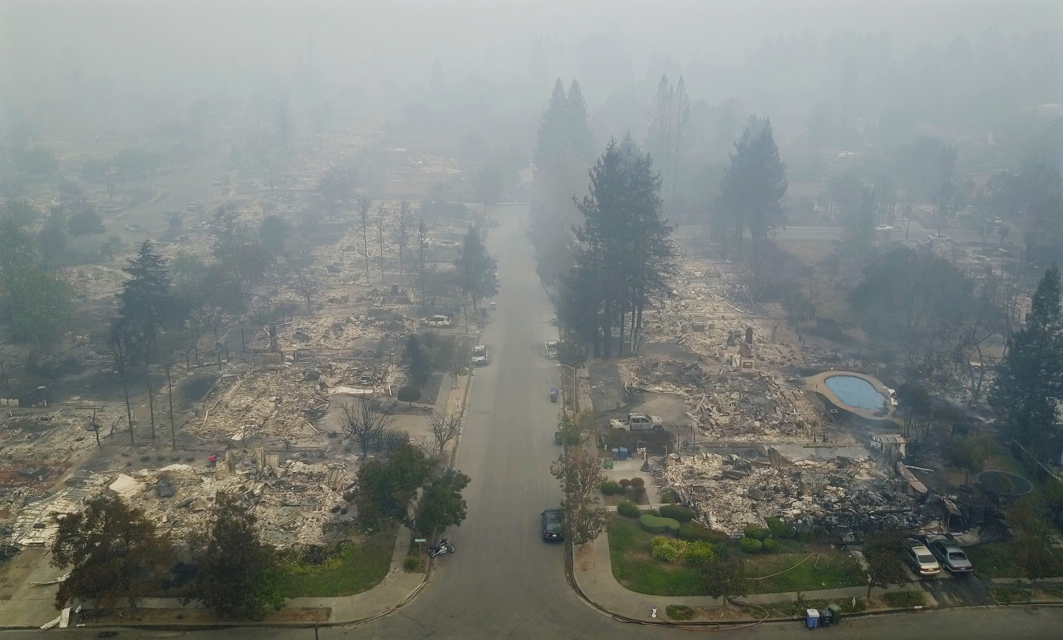 Suman 17 muertos incendios forestales norte California