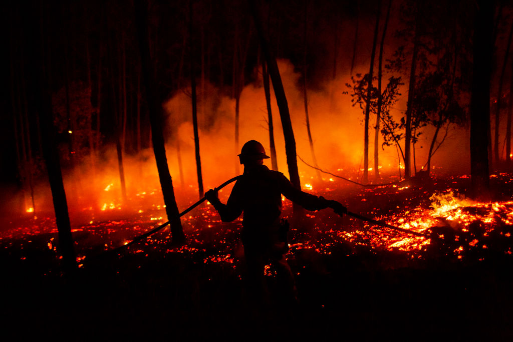 Van 45 muertos incendios forestales España y Portugal