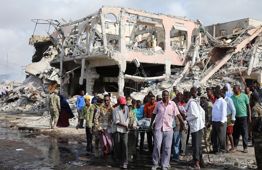 Suman 189 muertos por coche bomba en Somalia