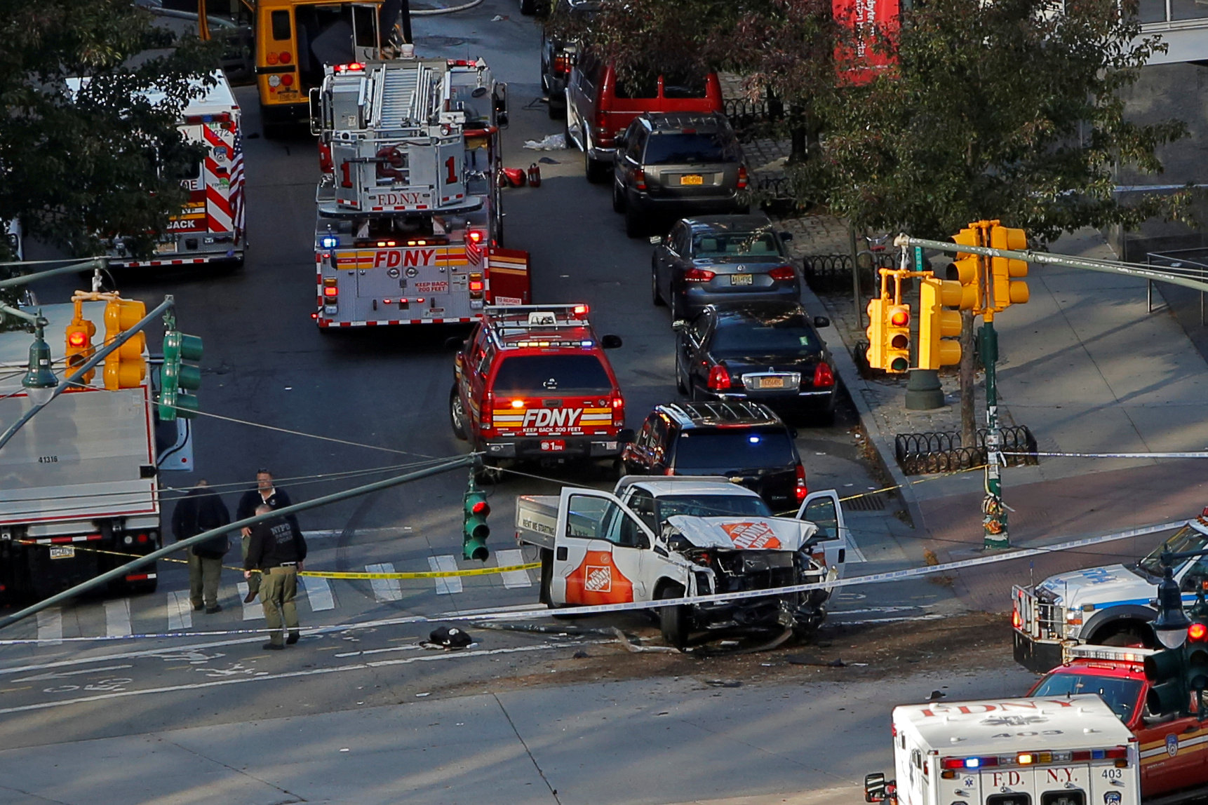 Suman 8 muertos ataque terrorista ciudad Nueva York
