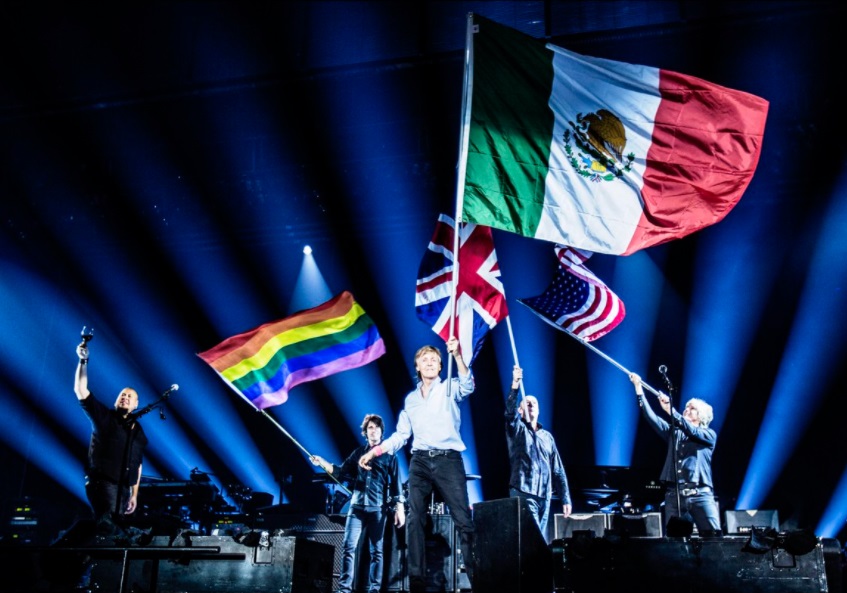 Paul McCartney grita ¡Fuerza México! por recientes sismos