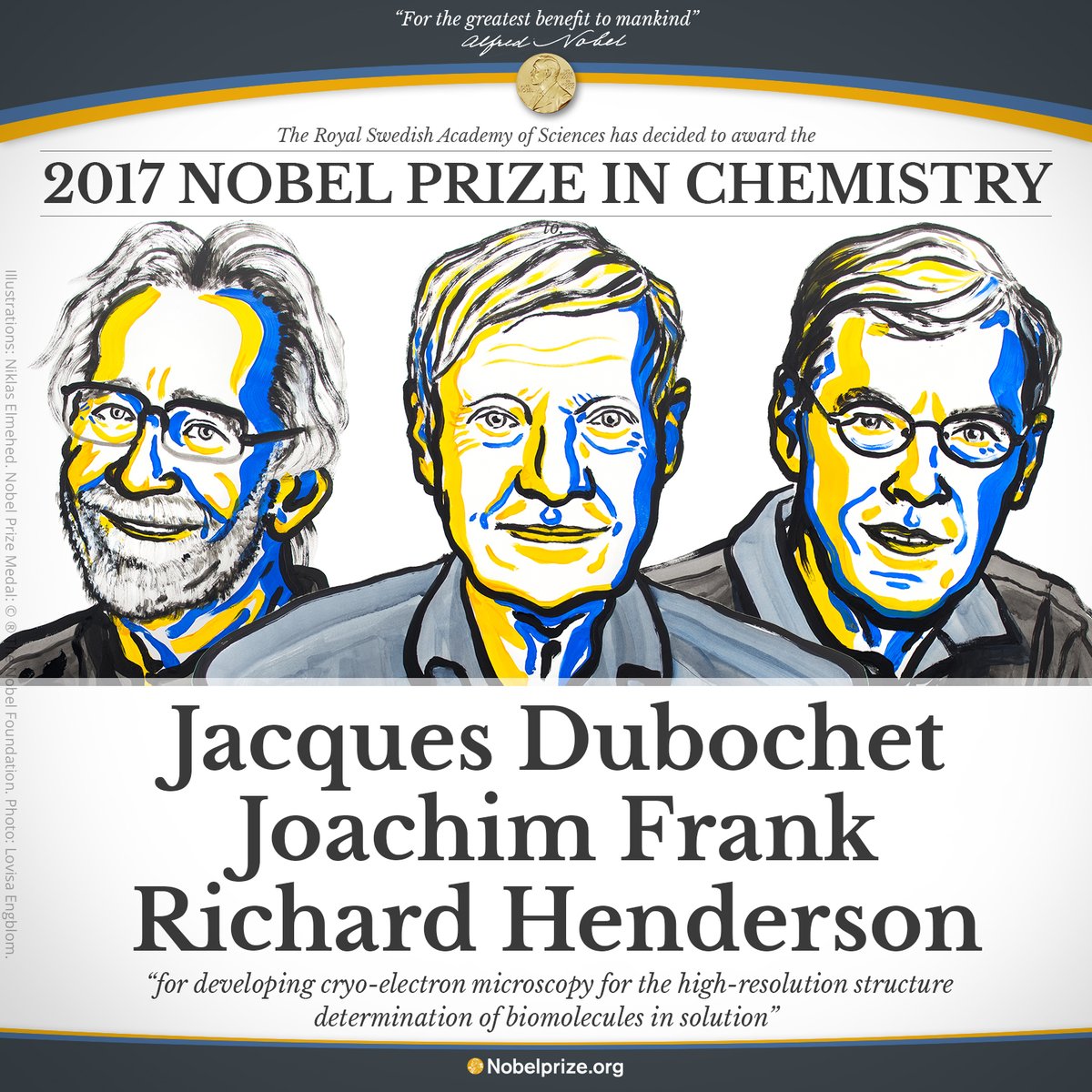 investigadores biomoleculas ganan premio nobel quimica