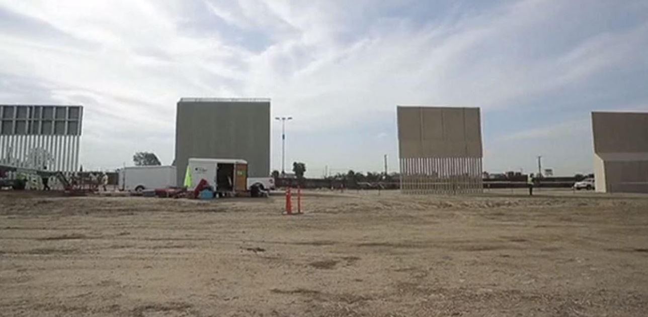 Presentan prototipos de muro que podrían construir en frontera con México