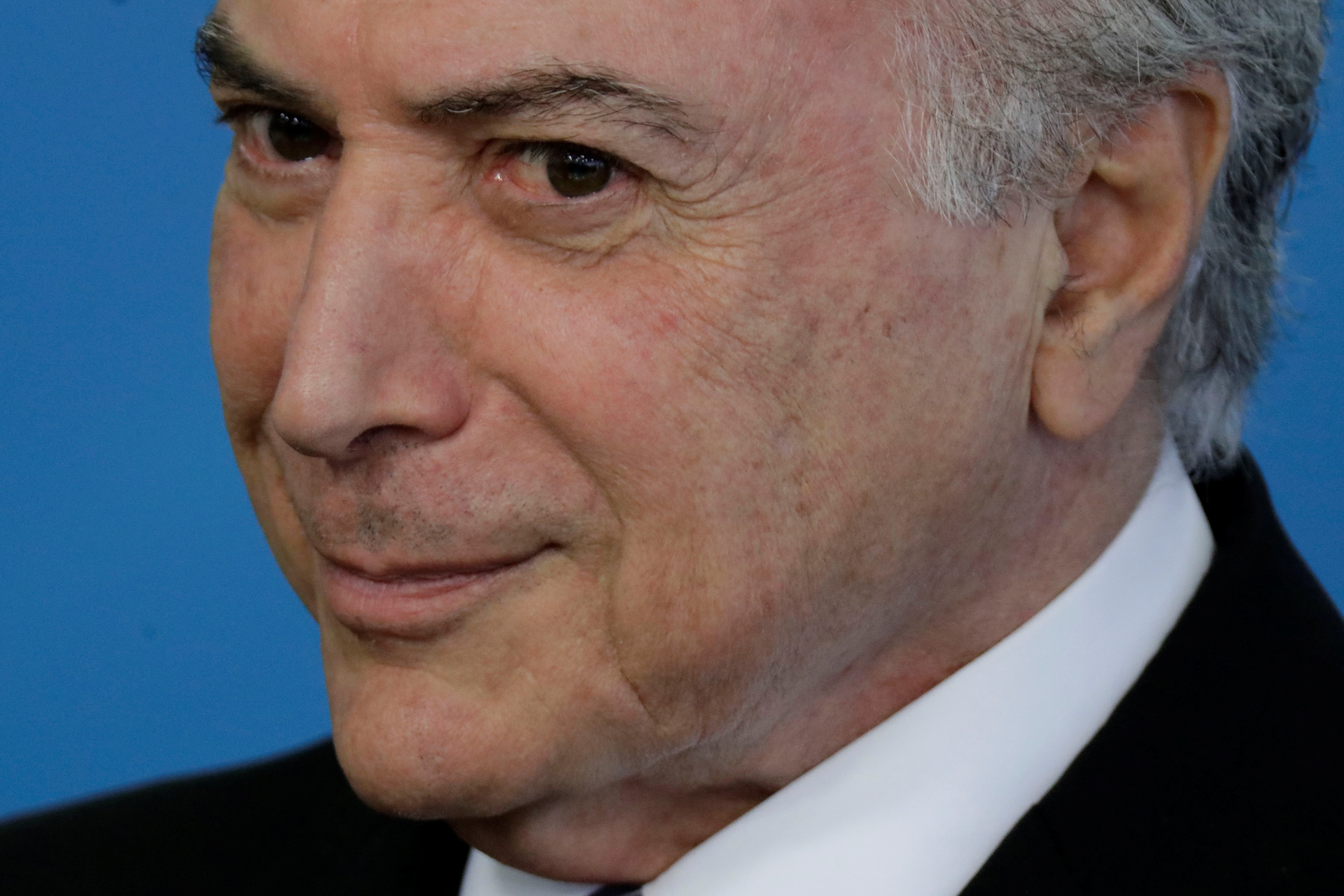 Congreso brasileño rechaza cargos corrupción Michel Temer