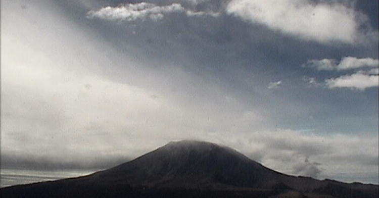 Reporte del monitoreo del volcán Popocatépetl