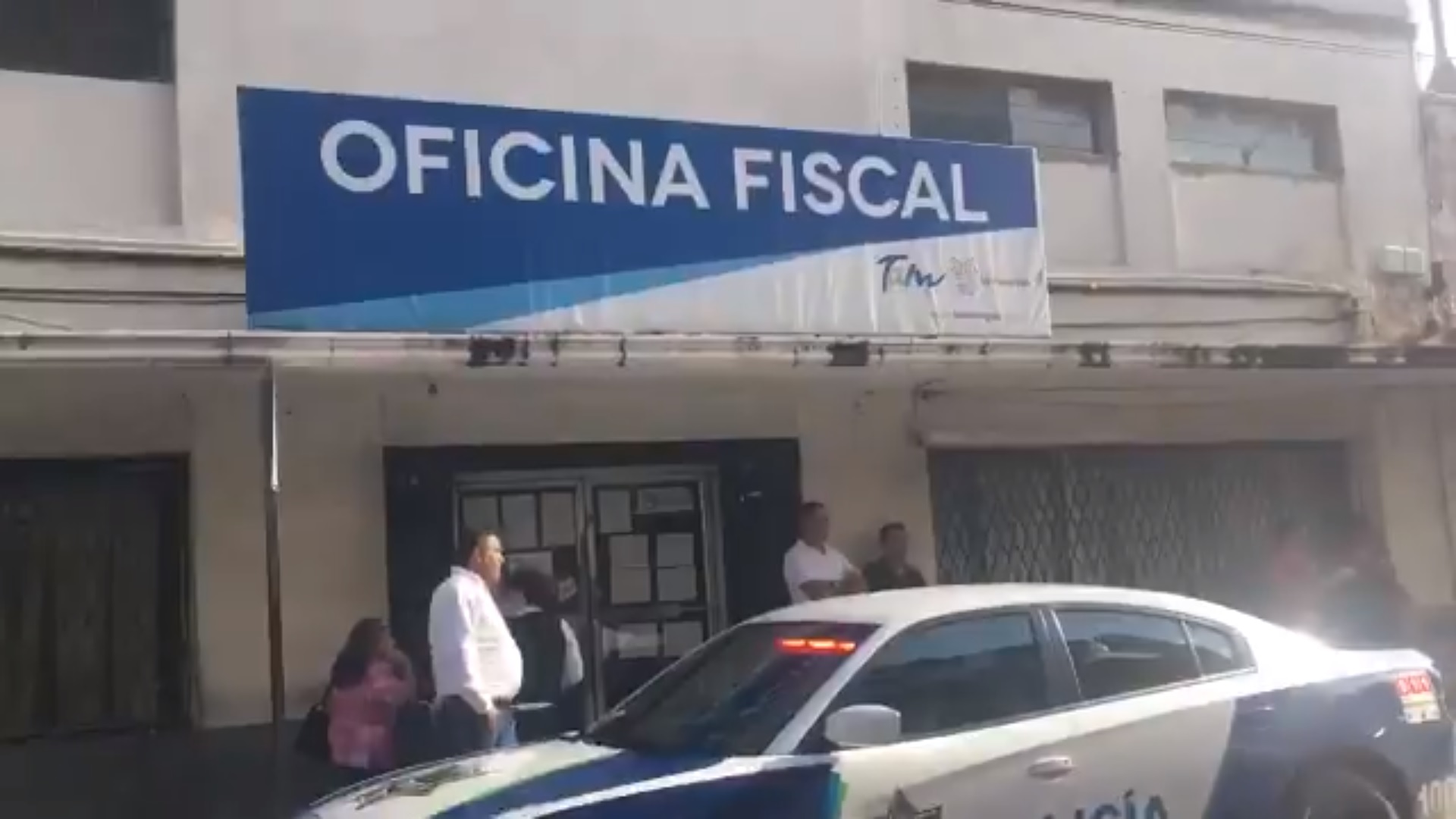 ladrones se introducen a oficina fiscal de tamaulipas