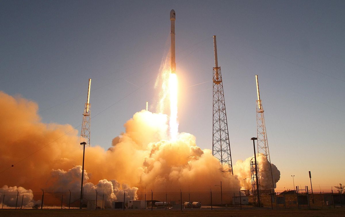Spacex lanza y aterriza cohete Falcon 9 reciclado