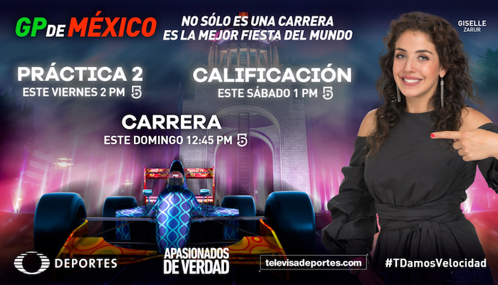 Gran Premio de México por Televisa Deportes