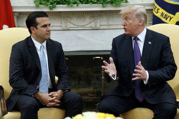 Trump trabajará con Congreso de EU para dar más ayuda a Puerto Rico