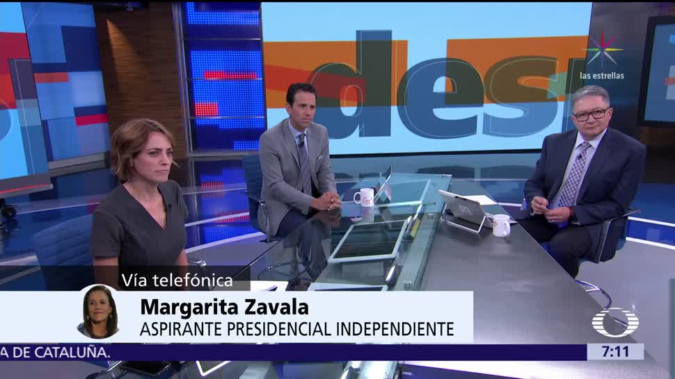 "Sí estamos preocupados", admite Margarita Zavala por errores en aplicación del INE