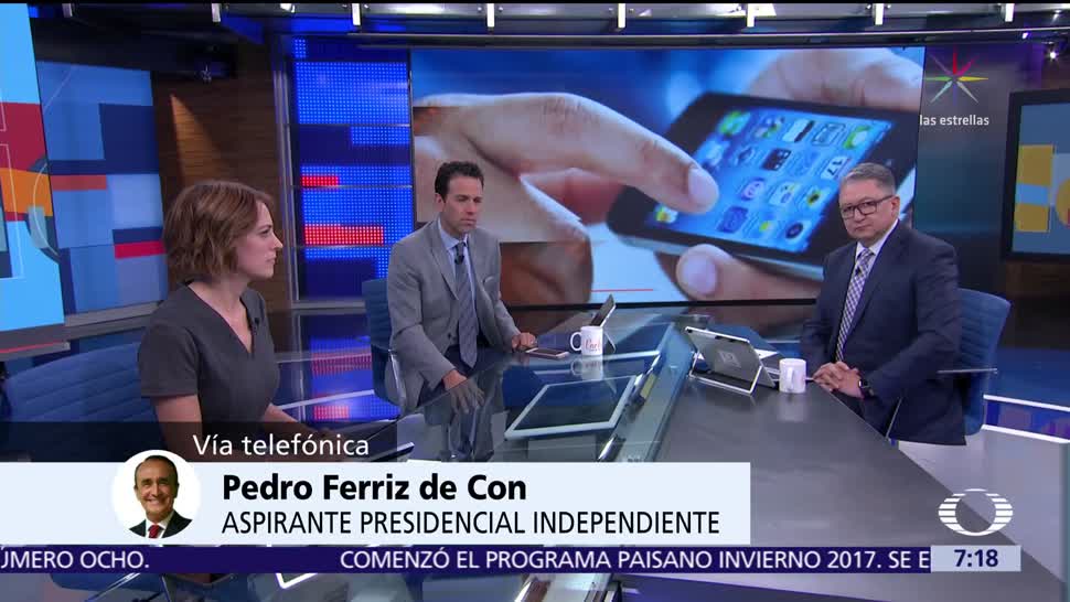 Pedro Ferriz de Con pide hacer pública aplicación del INE para recolectar firmas