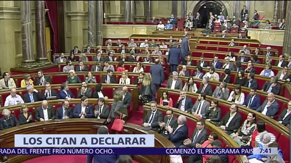 España cita a declarar a Puigdemont el 2 y 3 de noviembre
