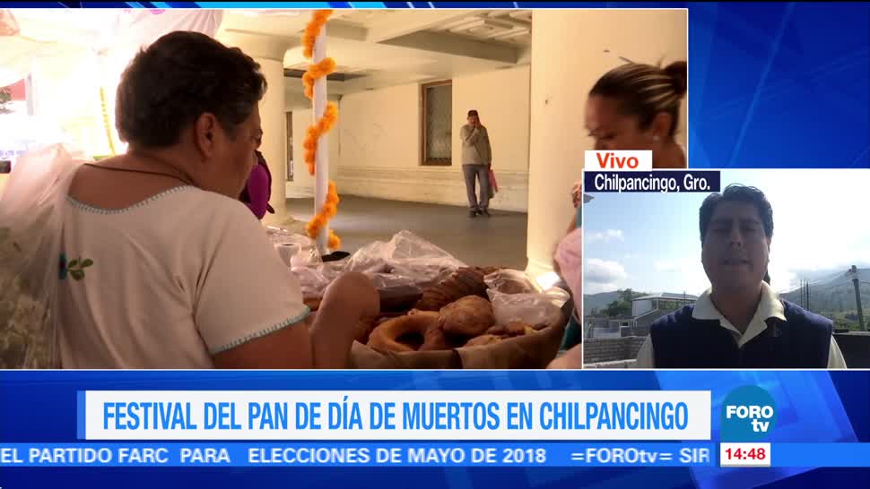 Festival del Pan de Día de Muertos en Chilpancingo