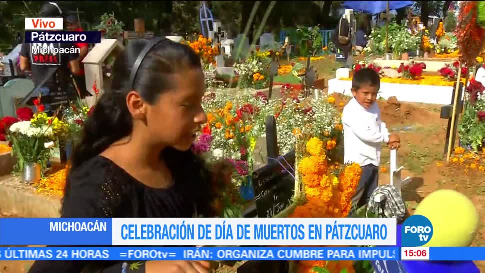 Tradición de Día de Muertos en Pátzcuaro