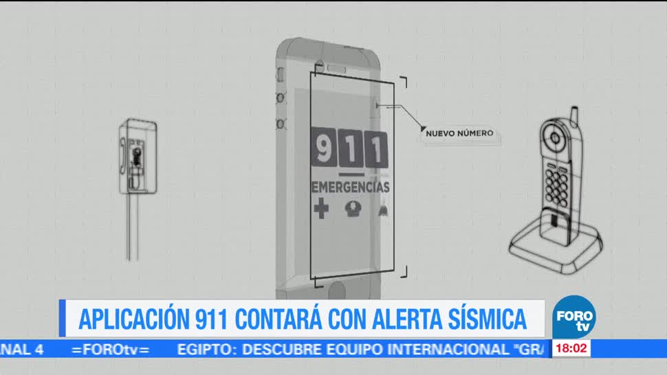 Integran alerta sísmica a la App 911 de la CDMX