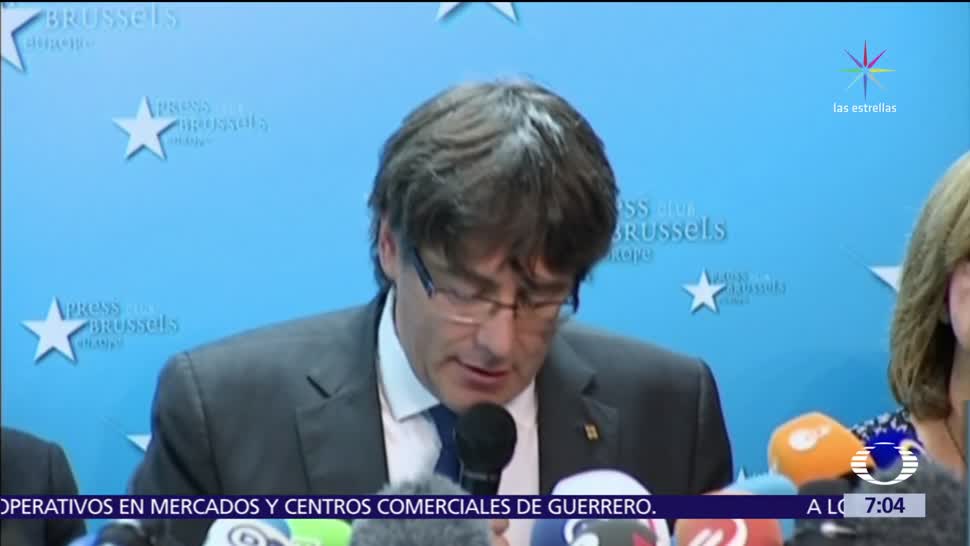 Puigdemont no compareció ante la Audiencia Nacional de España