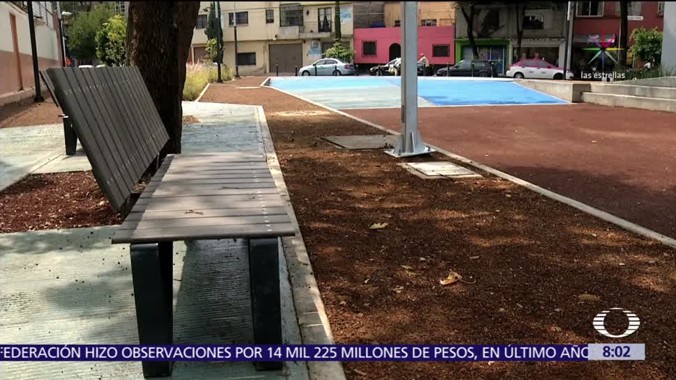 CDMX habilita plaza pública para captar agua de lluvia