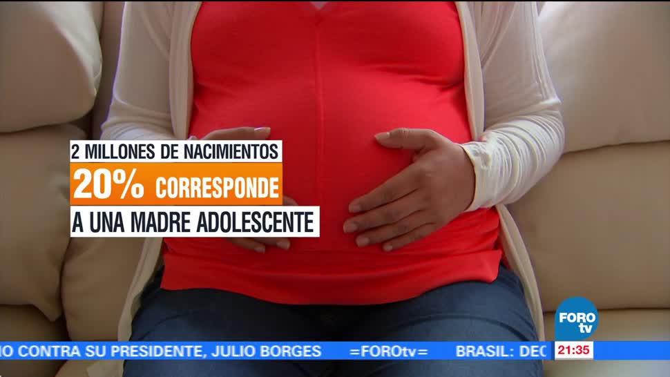 Aumentan los embarazos en adolescentes en México