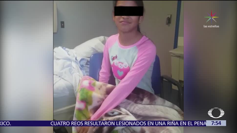 Patrulla fronteriza libera a Rosita, una niña con parálisis cerebral