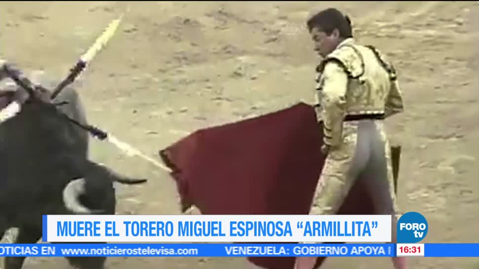 Muere el matador Miguel Espinosa ‘Armillita