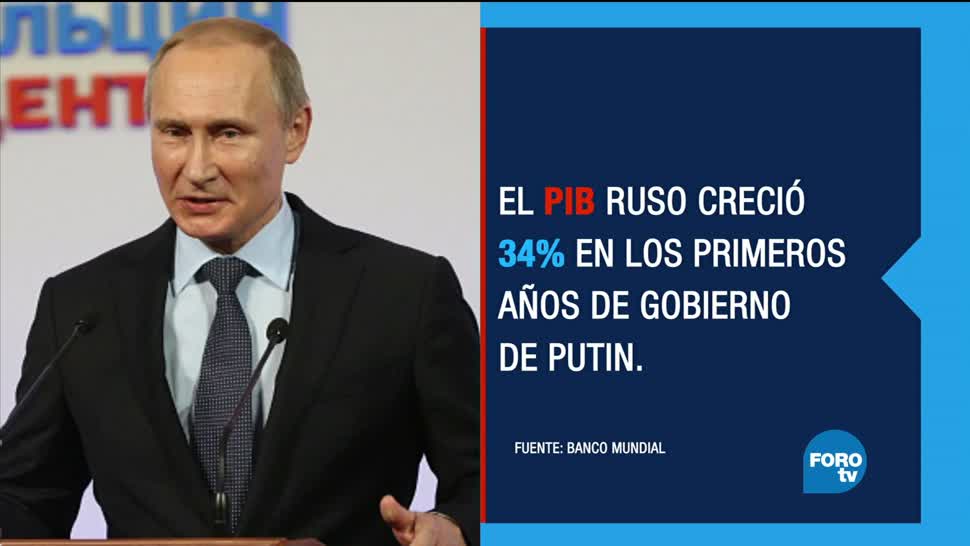 Vladimir Putin, el favorito para ganar la Presidencia rusa