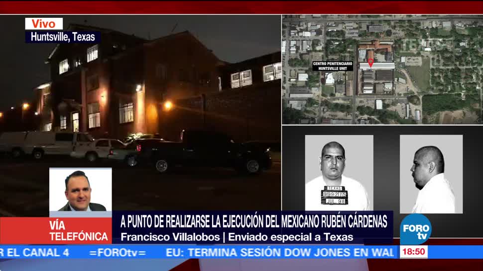 Corte falla contra mexicano condenado a muerte en Texas