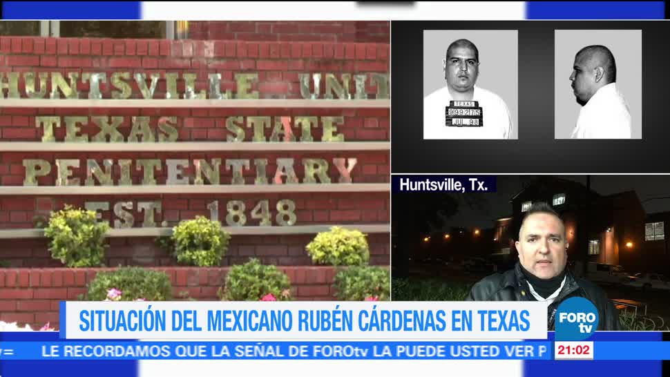 Mexicano espera ejecución en cárcel de Texas