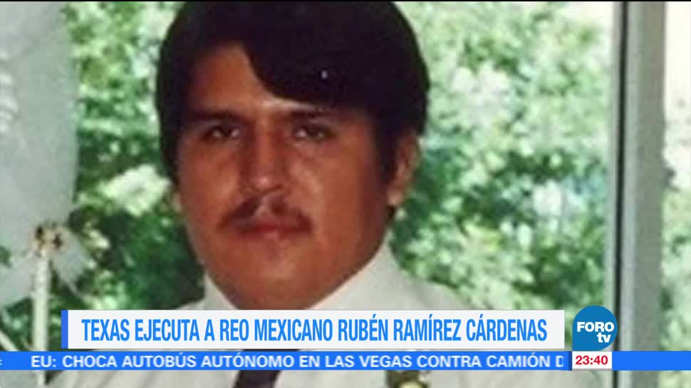 Ejecutan a Rubén Cárdenas Ramírez, en Texas