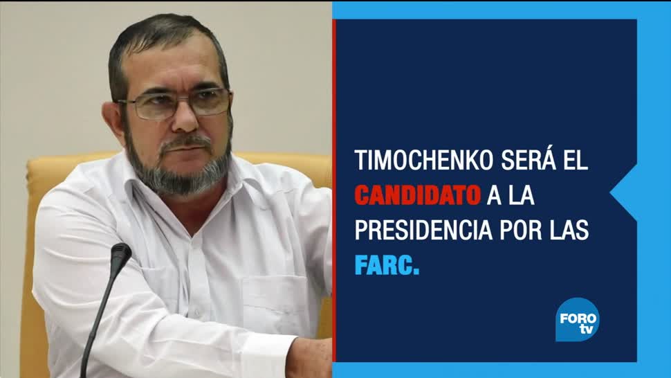 Timochenko quiere ser presidente con el partido de las FARC