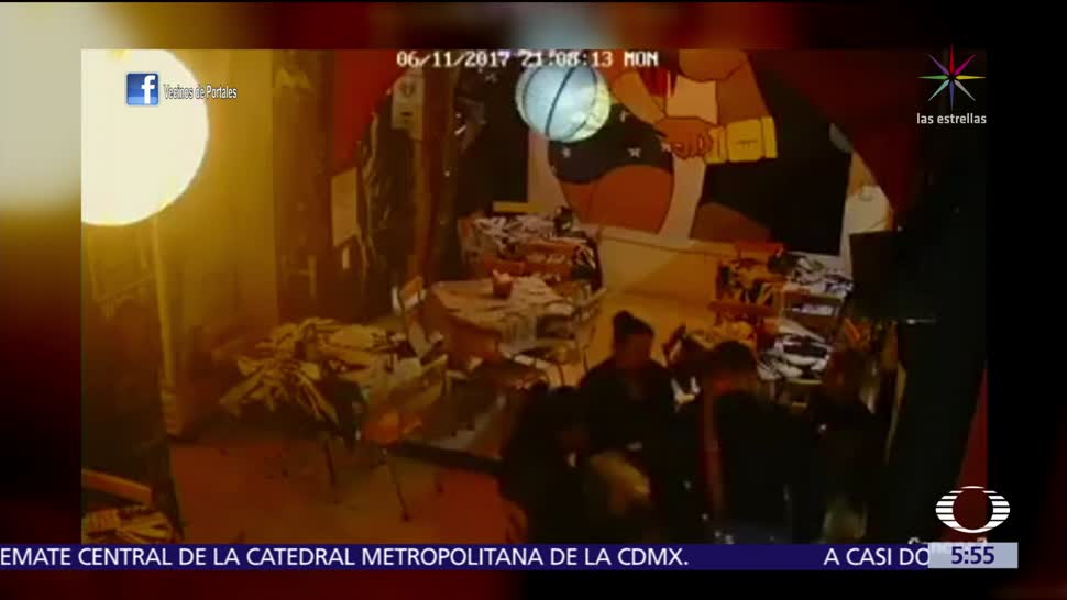 Graban asalto a restaurante en la colonia Portales, CDMX