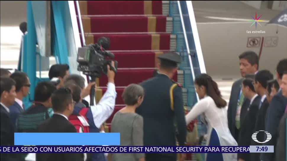 Peña Nieto llega a Vietnam para Cumbre de APEC
