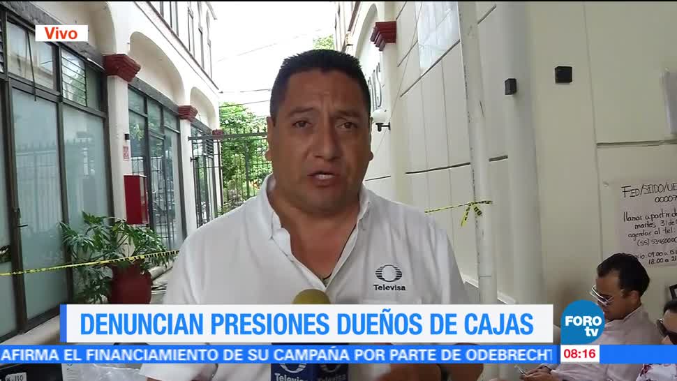 Denuncian presiones dueños de cajas de seguridad en Cancún
