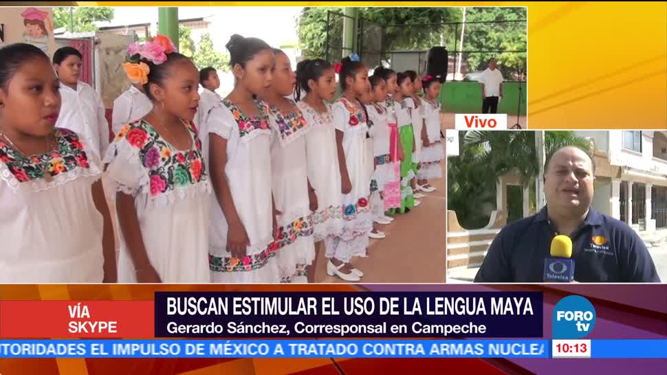 Buscan estimular el uso de la lengua maya en Campeche