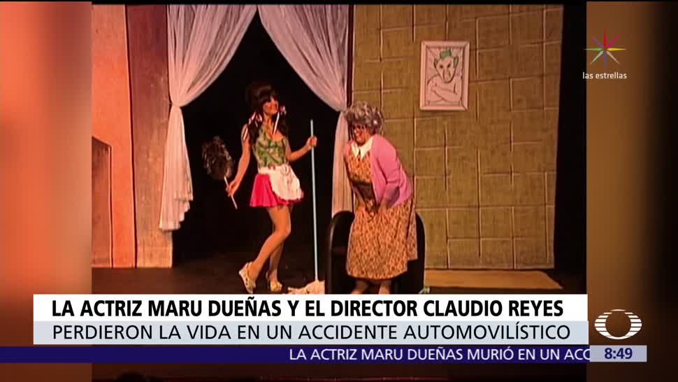 Mueren Maru Dueñas y Claudio Reyes Rubio en accidente automovilístico