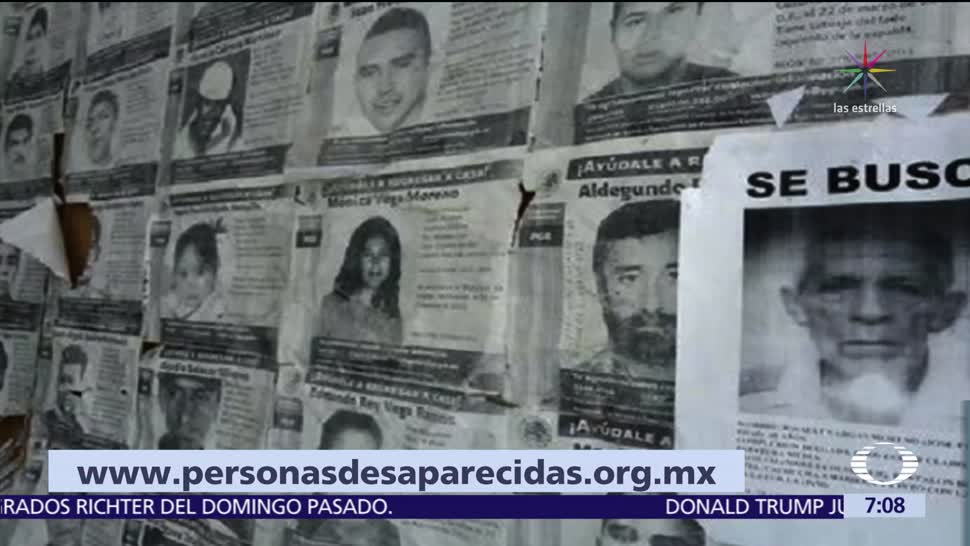Organización civil identifica a los 32 mil desaparecidos en México