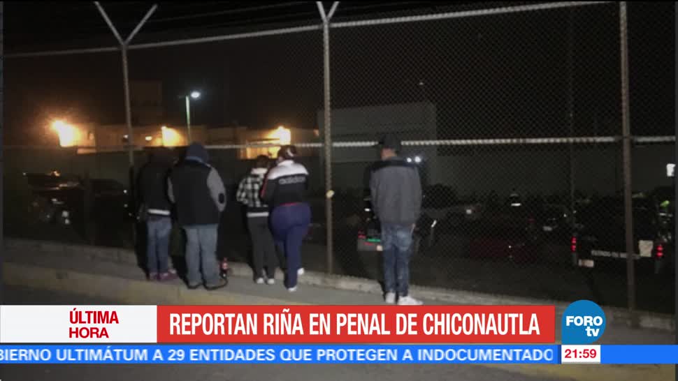 Reportan riña en penal de Chiconautla
