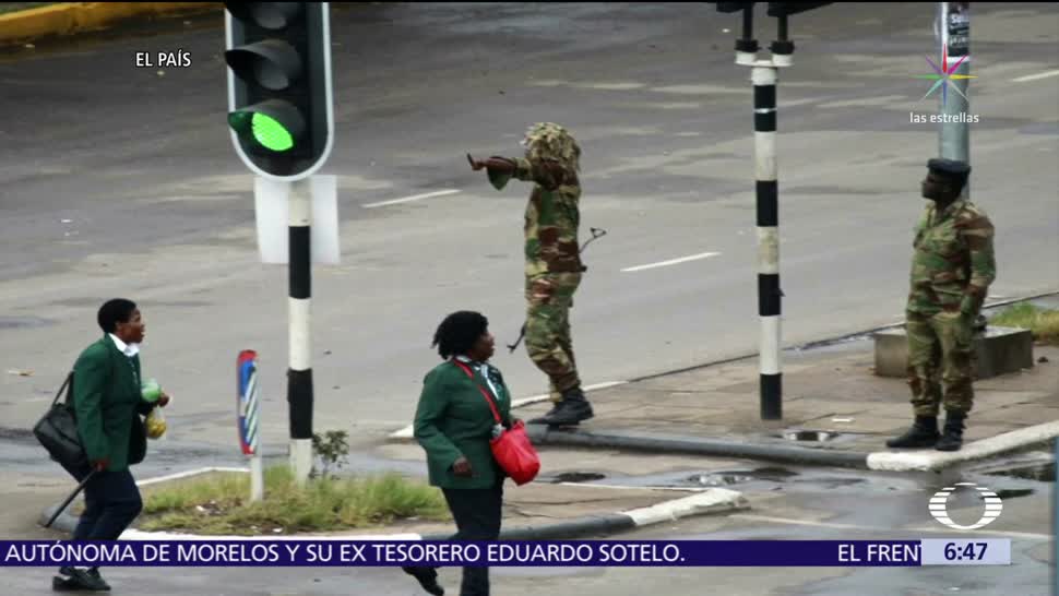 El Ejército de Zimbabue mantiene tomada la capital, Harare