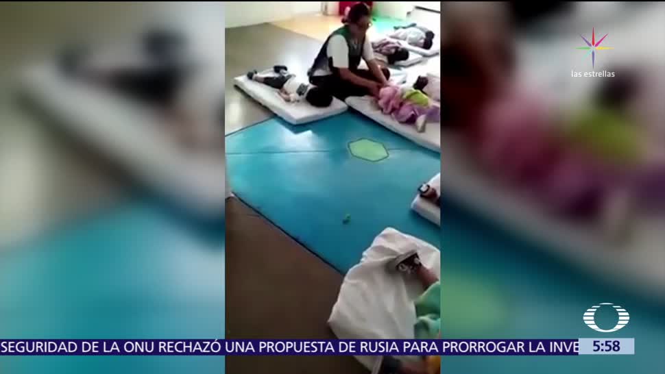 Captan maltrato a bebés en guardería del IMSS en Aguascalientes