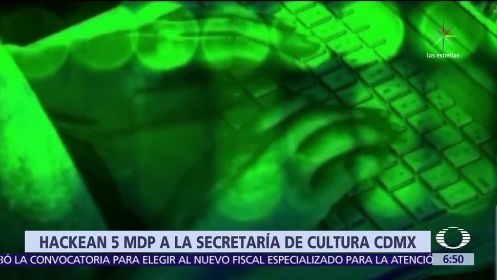 Ciberataque afecta nómina de la Secretaría de Cultura CDMX