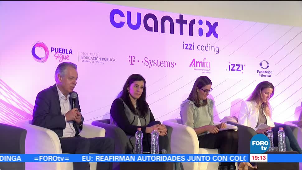 Fundación Televisa presenta modelo ‘Cuantrix’ en Puebla