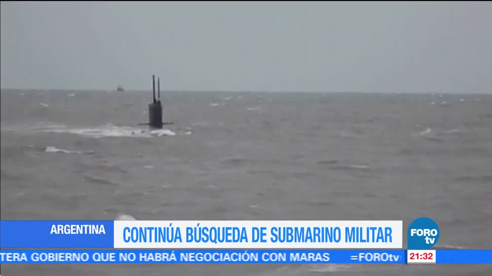 Desaparece submarino argentino con 41 personas abordo
