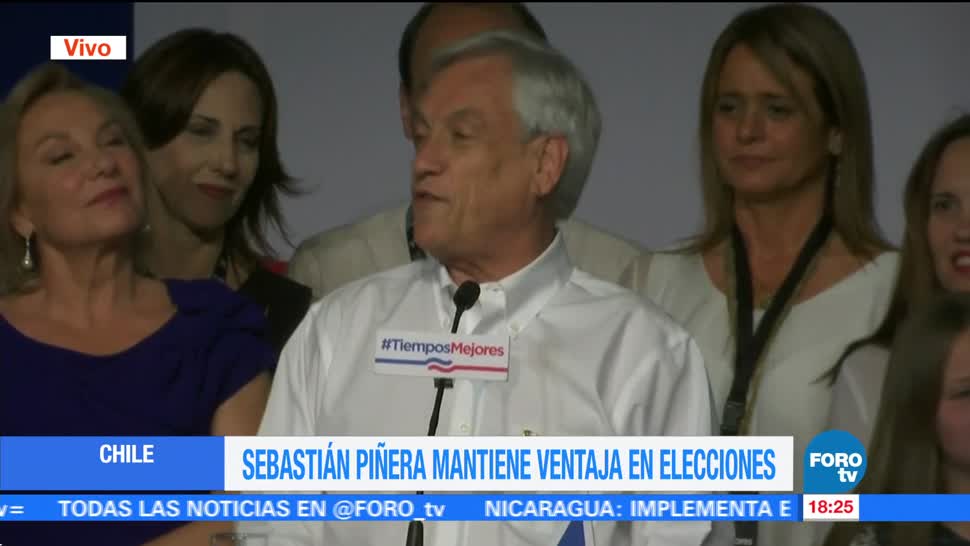 Sebastián Piñera habla sobre el resultado de las elecciones en Chile