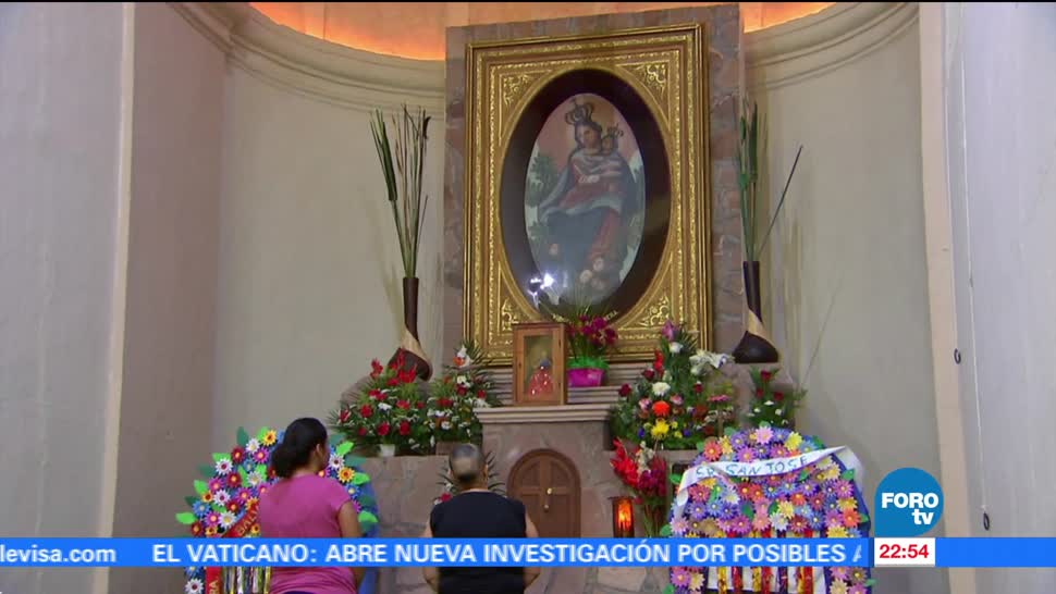 Fieles católicos festejan a la Virgen de Balvanera en Sonora