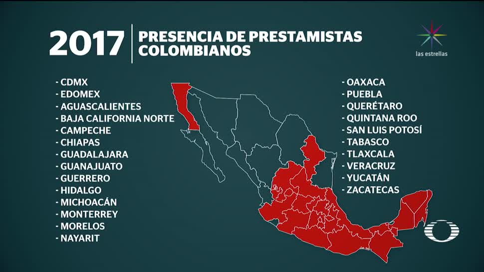 Así opera en México la red colombiana de préstamos ‘gota a gota’
