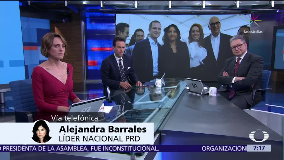 Alejandra Barrales expone en Despierta la agenda del Frente Ciudadano por México