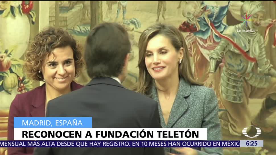 Fundación Teletón México recibe Premio Reina Letizia en España