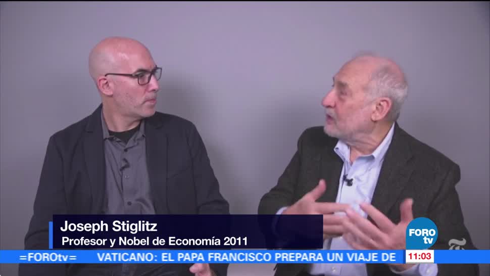 Joseph Stiglitz critica la política económica de Donald Trump
