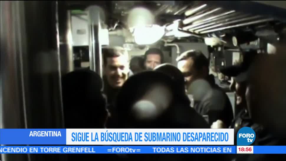 Armada Argentina investiga posible pista del submarino perdido