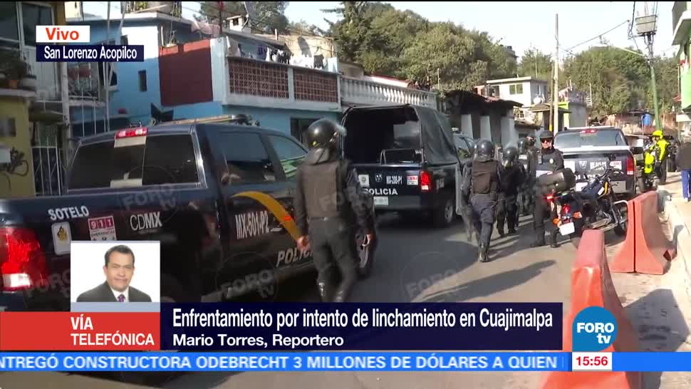 Inicia el retiro de granaderos en Cuajimalpa
